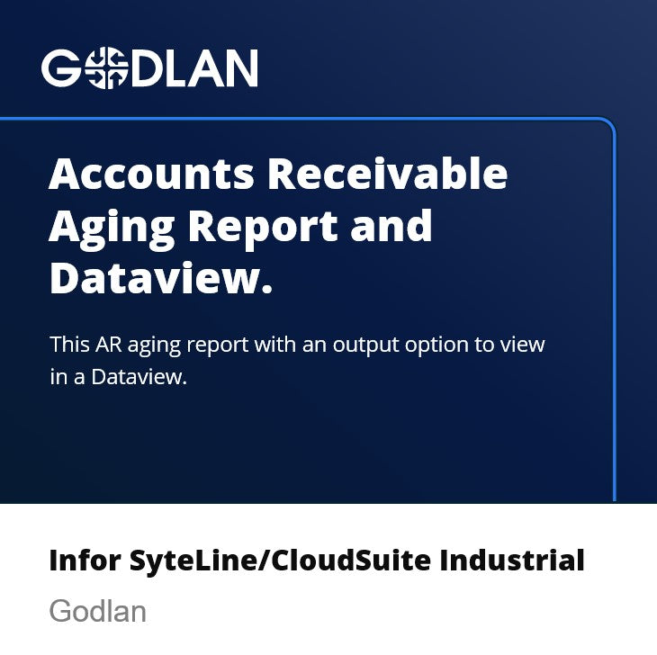 Accounts Receivable Aging Report with Dataview output