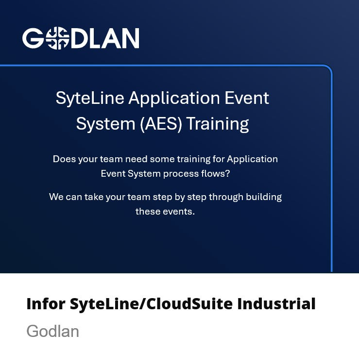 Application Event System (AES) Training