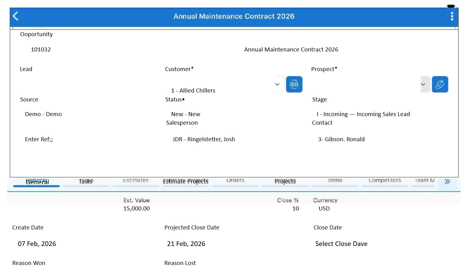 SyteRoam ERP Mobile Application