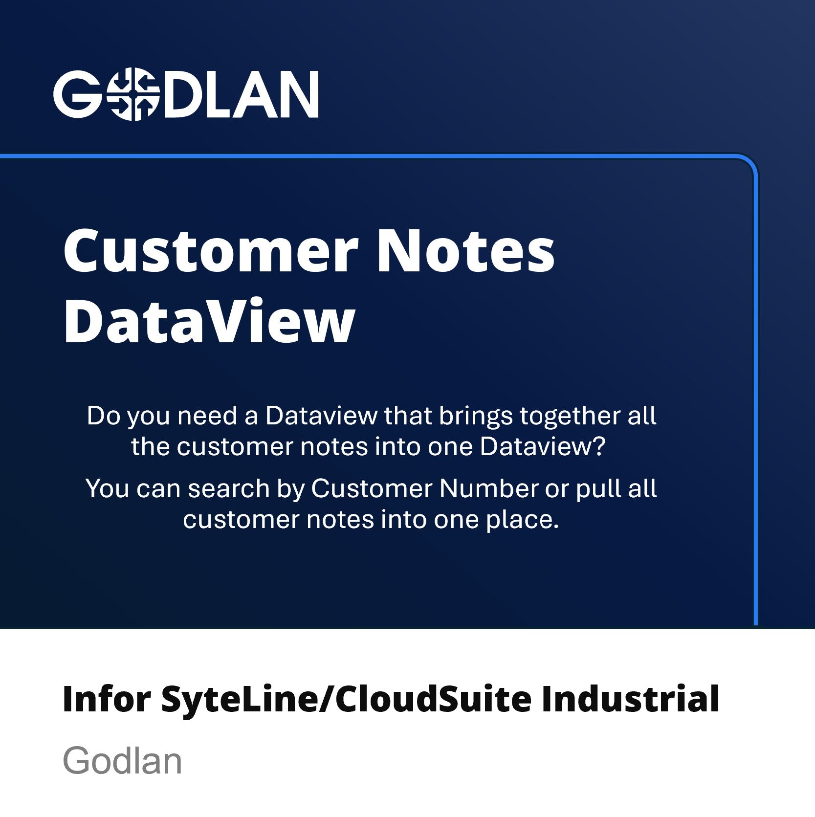DataView: Customer Notes